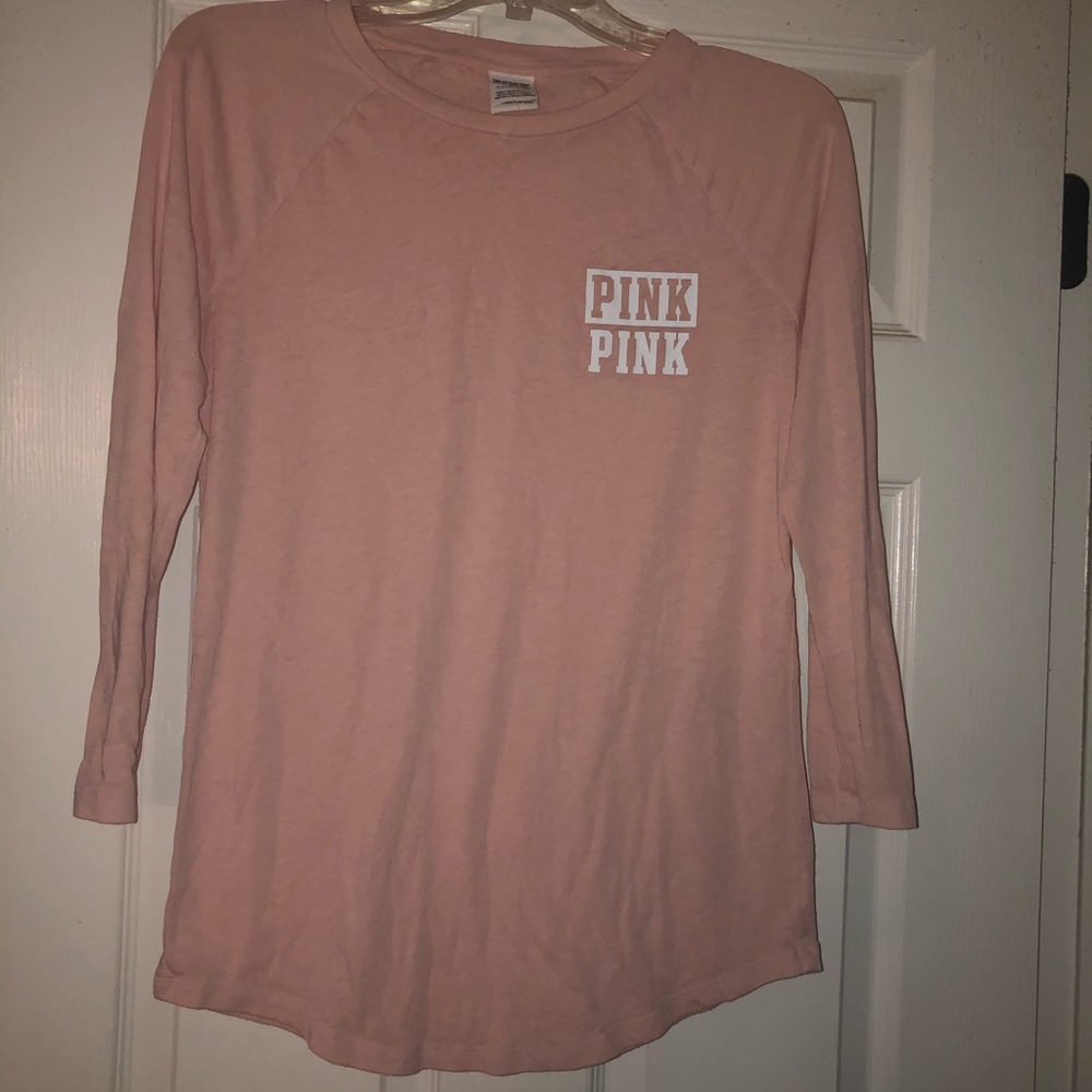 Pink quarter sleeve